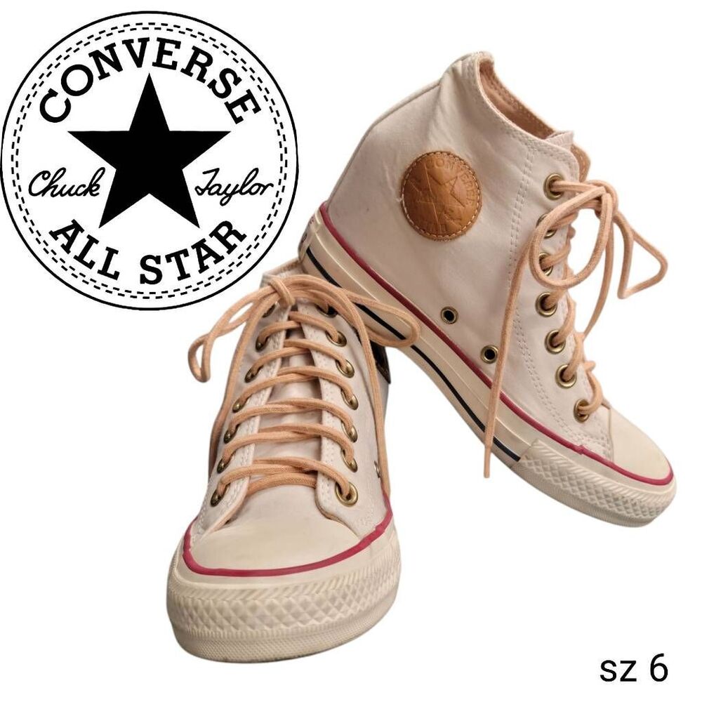 Converse Chuck Taylor All Star Cream High Tops